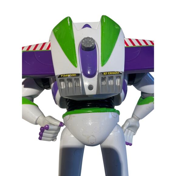 Disney Pixar Toy Story Buzz Lightyear Talking Action Figure 12” Lights Moves - Picture 7 of 10